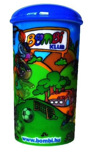 Bombi 3D persely – nyári grafikával