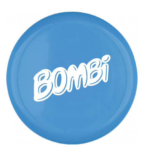 Bombi műanyag frizbi – kék