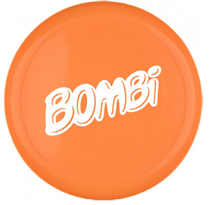 Bombi műanyag frizbi – narancssárga
