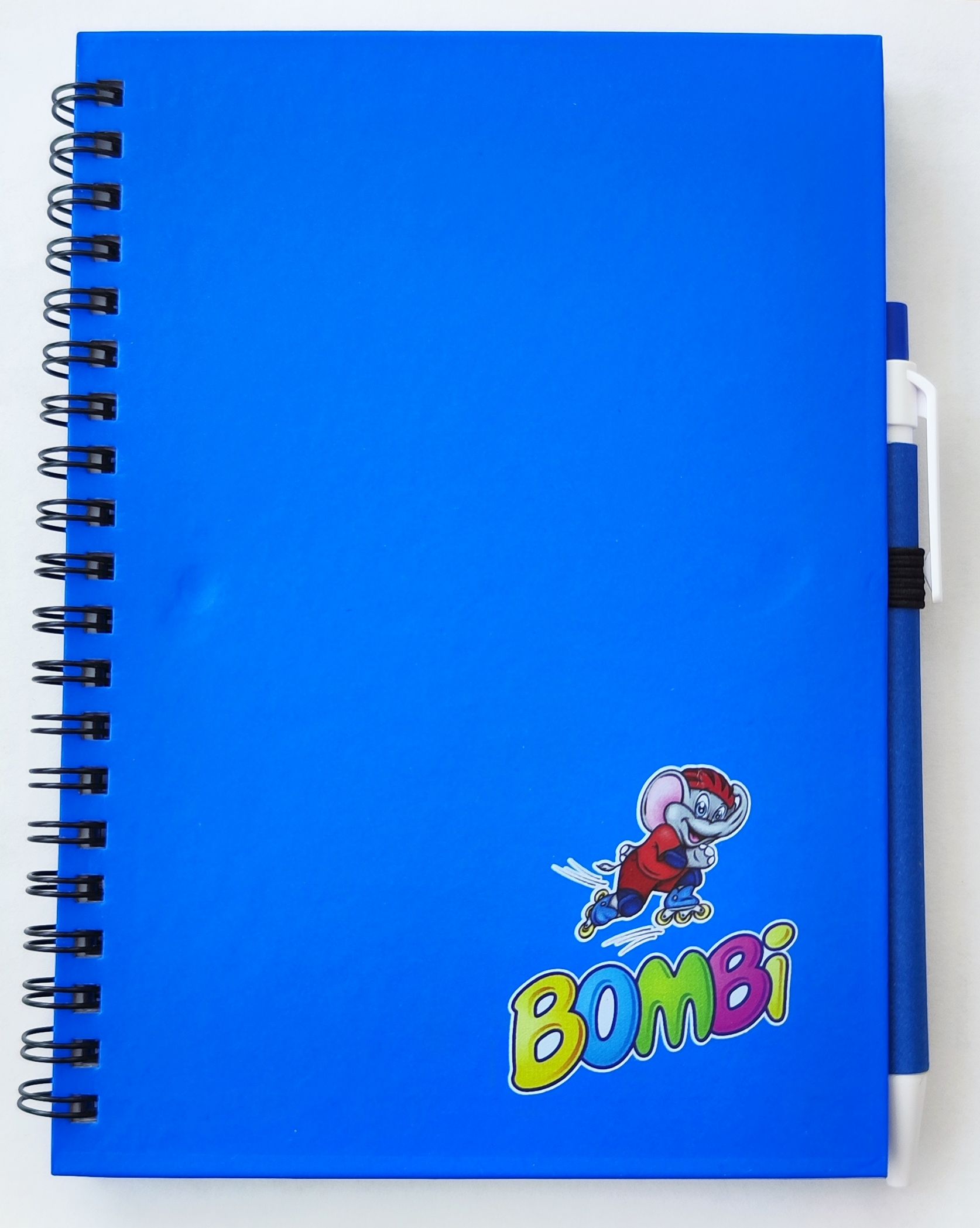 Bombi spirálfüzet – kék
