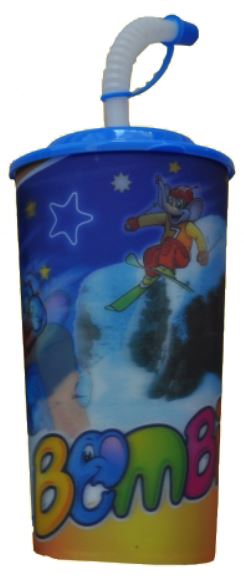 Bombi 3D pohár – téli grafikával