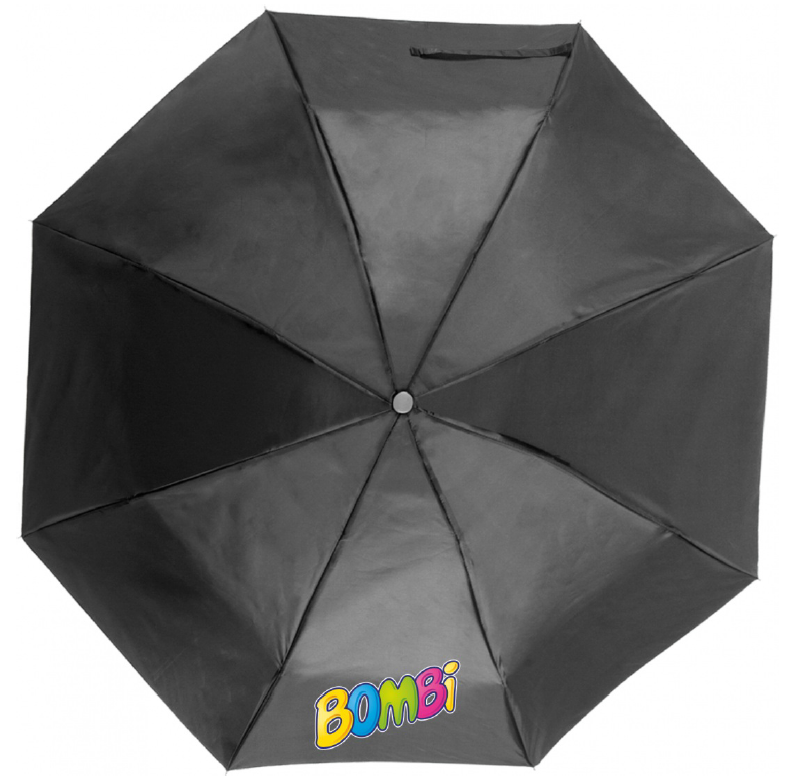 Bombi esernyő – fekete