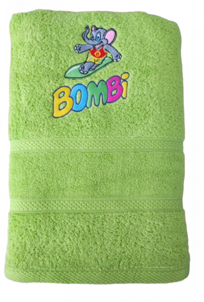Bombi törölköző – zöld