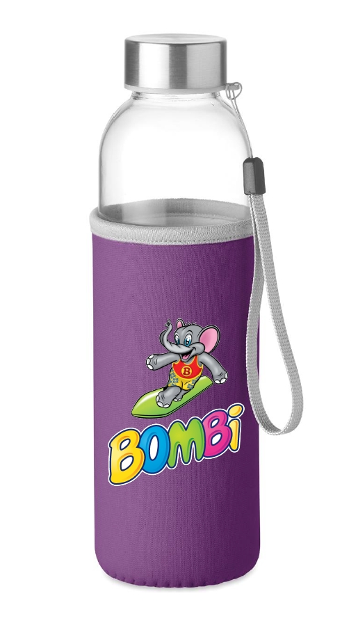 Bombi üveg kulacs – lila