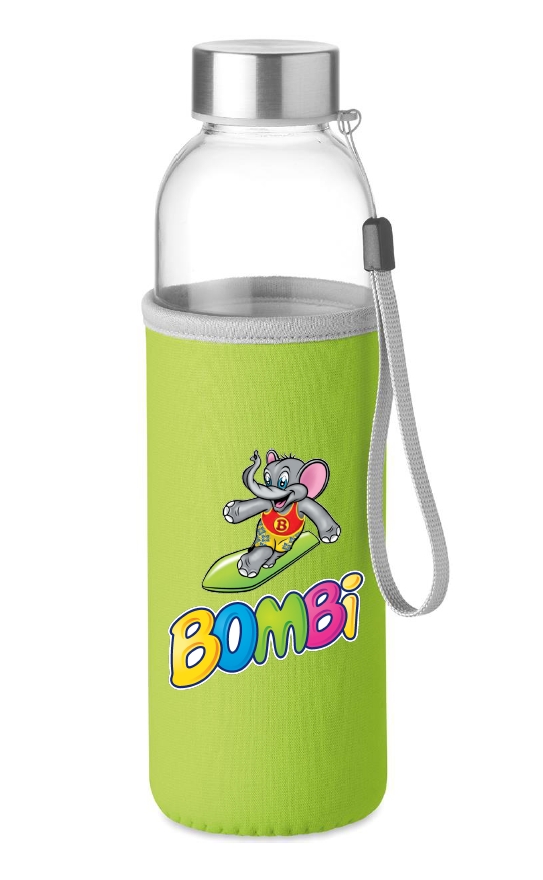 Bombi üveg kulacs – zöld